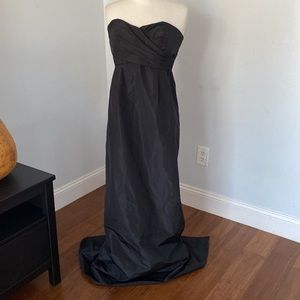 J. Crew Collection Silk Floor Length Sweetheart Strapless Gown